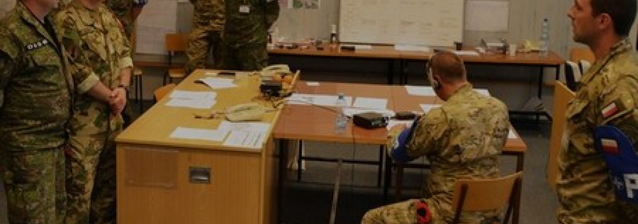 Velitelé vojenských policií se seznamují se cvičením Sharp Lynx 2018 